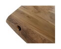 Rechthoekige tafel Soho luxe - 250x100x77 - Naturel/zwart - Acacia/metaal