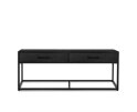 Jax 2 Drawer Coffee Table Black 120