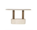 Sidetable Kyan 130x32cm - beige | Eleonora