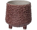 Serene Vaas Keramiek Aubergine - BePureHome