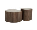 Nice (set of 2) 60x60cm - bruin | BY-BOO