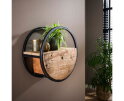 Wandschap Met Lade 50 cm - Robuust hardhout
