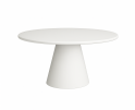Mello Eetkamertafel rond wit 130 cm