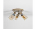 Plafondlamp Sepiora rond 3L - Beige