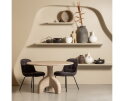 District Vaas Papier Mache Off White 36xØ25cm - BePureHome
