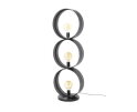 Vloerlamp 3L ring geperforeerd - Charcoal