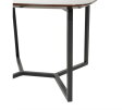 Salontafel Jace small 60x60cm - bruin | Eleonora