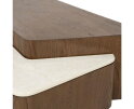 Salontafel Romee 115x68.5cm - bruin | Eleonora