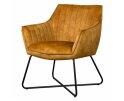Monte Fauteuil - fabric Adore 14 yellow