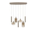 Hanglamp Serene 4+3L - Beige