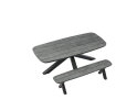 Bradford HPL table 220cm grey