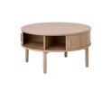 Salontafel Meta rond eikenhout &Oslash;85 CM - Naturel