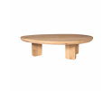 Salontafel Zillah | 130 cm | Naturel Eiken