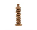 Candle holder Kasane small - bruin | BY-BOO