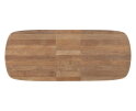 DTP home Utopia eettafel Deens ovaal teakhout uitschuifbaar - 76x210/260x105 cm