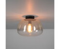 Plafondlamp Pulse Shaded 1L - Amber glas