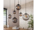 Hanglamp 6L Stellar black series - Artic zwart