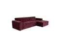 MySofa Ruby Hoekbank Paars  2,5 zits AL + Lounge R
