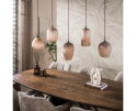 Hanglamp Altura 5L - Sienna bruin-frosted