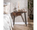 Nachtkastje rechts Carve - Massief acacia drift brown