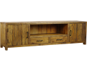 TV-meubel Brent gerecycled hout naturel - 200 x 40 x 55 cm
