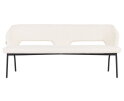 MUST Living eetkamerbank Bloom - 86x190x57 cm - Boucl&eacute; naturel