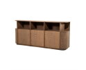 Dressoir Oslo 203x42cm - bruin | Eleonora