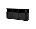 Dressoir Oslo 203x42cm - zwart | Eleonora