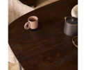 Eettafel Madison Brown | 160x90 cm | Deens Ovaal | Poot Black