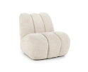SEVN Fauteuil Lisa – Speels design met ronde vormen en ultiem zitcomfort - Anthology Beige