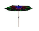 Mambo Led umbrella Ø3m anthracite