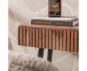 Hal-/kaptafel Carve 3L - Massief acacia bruin