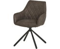 Rebel Spider eetkamerstoel - draaipoot 180ARS - Cowboy - Grey 104 - Unique Collection
