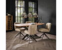 Eettafel Kopenhagen 180 cm Deens ovaal acacia - naturel