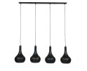 Hanglamp Punch 4 Lampen | Ray-Zwart