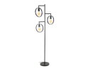 Vloerlamp Ring 3 lampen - Charcoal