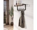 Kapstok Terra XS roede-hoedenplank - Melamine travertine