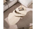 Salontafel Romano driehoekig set/2 - 3D keramiek travertin