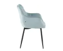 Eetkamerstoel Lucille Arm Perfect Harmony 72 Lichtblauw