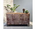Dressoir Jasmin mangohout 3 deurs | Bruin