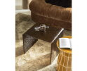 Side table Ripple 50x45cm - bruin | BY-BOO