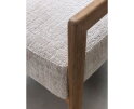 MUST Living fauteuil Kelly - Luxor Sand - Naturel - 75x73x73 cm