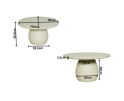 Salontafel Mabel | 90 cm