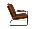 Fauteuil Miami leer - Cognac