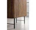 Cupboard Lagoon, 2 doors,130x90x40 cm, teakwood + mortex