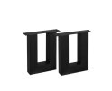 Iron Bench U Leg 8x8 Set of 2