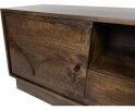 TV dressoir 190 met 3 deuren, 1 lade en 1 open vak, Dark Walnut - Kaapstad Collection