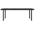 Timeless Black eettafel Beam 225 cm