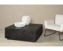 Salontafel Ziano Visgraat 80x80 cm - zwart | Tower living