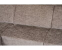Hoekbank Milena Taupe - Astra 5 &ndash; Ottomane links &ndash; 274x210 cm